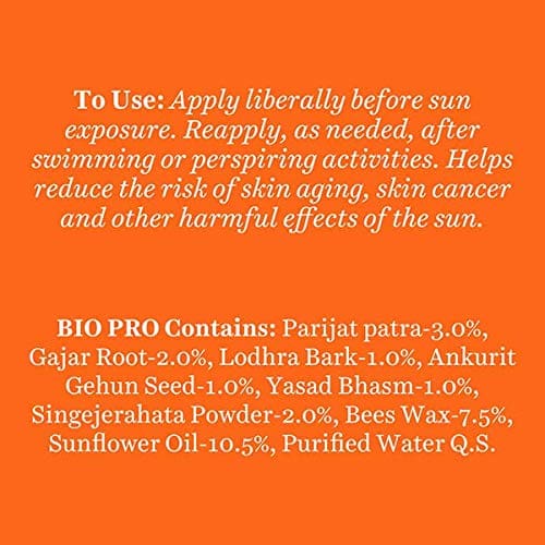 Biotique Carrot Face & Body Sun Lotion | SPF 40 | 50ml