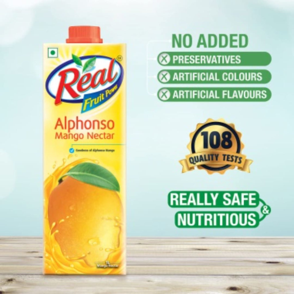 DABUR Real Alphonso Mango Fruit Juice-1L