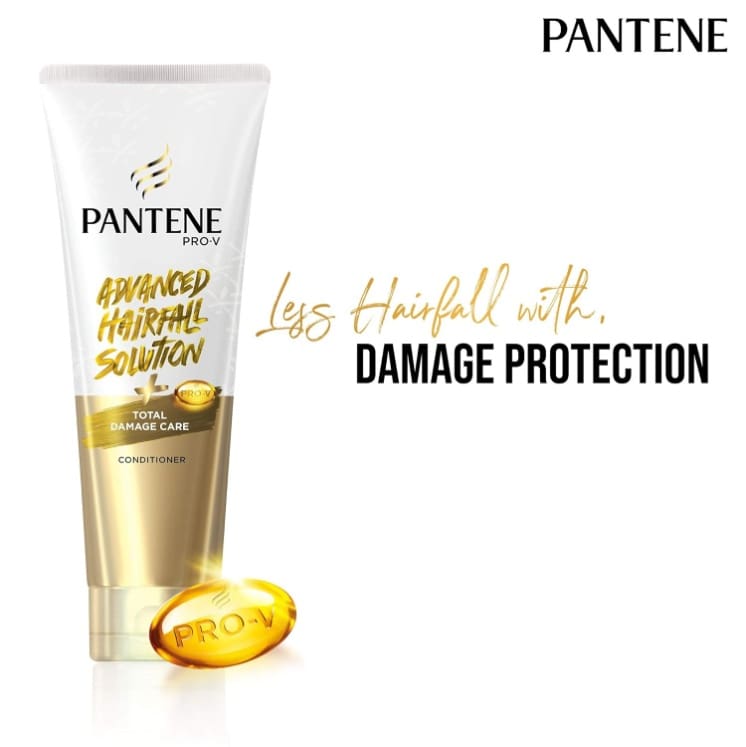 Pantene Advance Hairfall Solution, Total Damage Care Conditioner, 180ml
