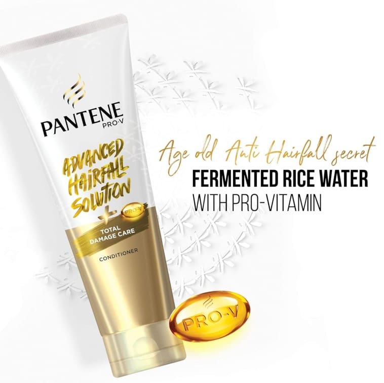 Pantene Advance Hairfall Solution, Total Damage Care Conditioner, 180ml