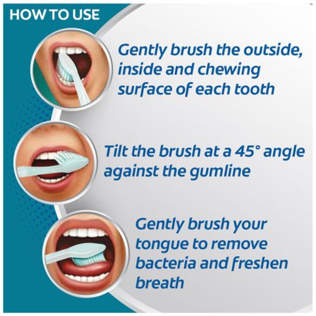 Colgate 360 Degree Whole Mouth Clean Soft Bristle Toothbrush, 1 pc