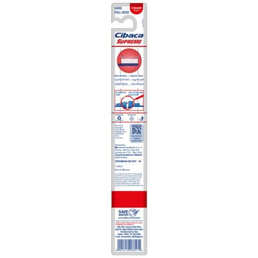 Colgate Toothbrush - Cibaca Supreme Full Head, 1 pc 