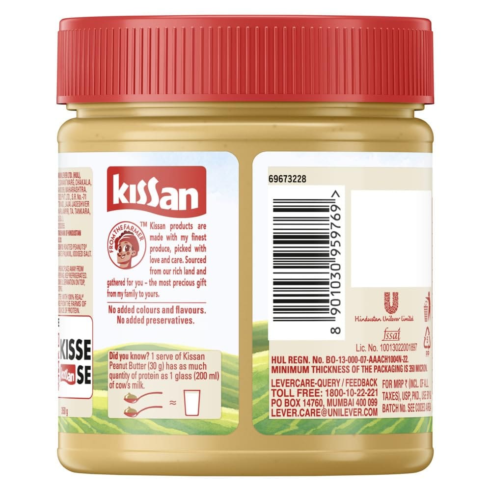 Kissan Peanut Butter Creamy, 350 gm