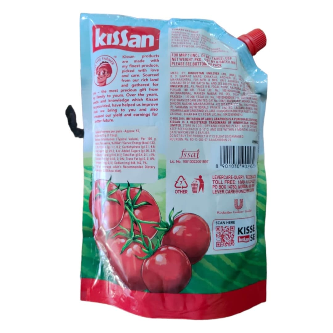 Kissan Fresh Tomato Ketchup, 95g