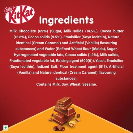 Nestle Caramel Chocolate Coated Wafer, 50 g
