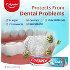 Colgate Strong Teeth Toothpaste, Germ Fighting Toothpaste for Healthy Gums and Teeth, 300g