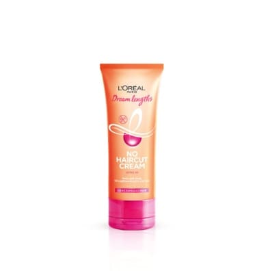 L'Oreal Paris Leave-In Conditioner, Repairs, Protects & Smooths, For Long and Lifeless Hair, Dream Lengths No Haircut Cream, 50ml