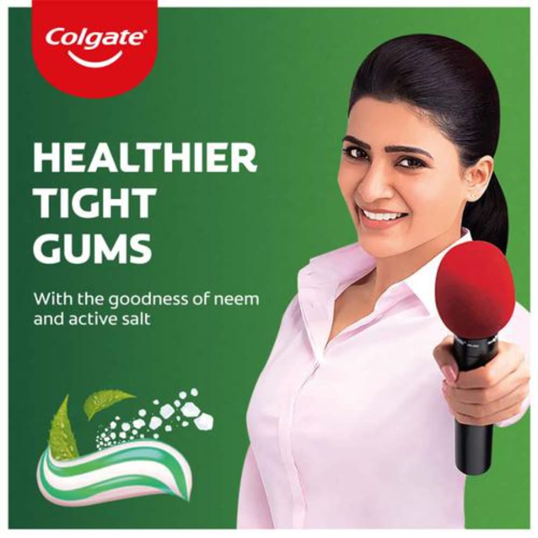 Colgate Active Salt Neem Toothpaste, Germ Fighting Toothpaste for Healthy, Tight Gums, 100g