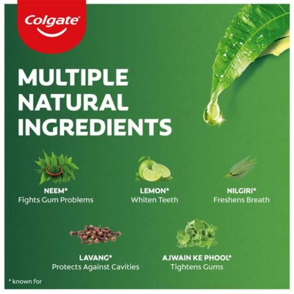 Colgate Active Salt Neem Toothpaste, Germ Fighting Toothpaste for Healthy, Tight Gums, 100g