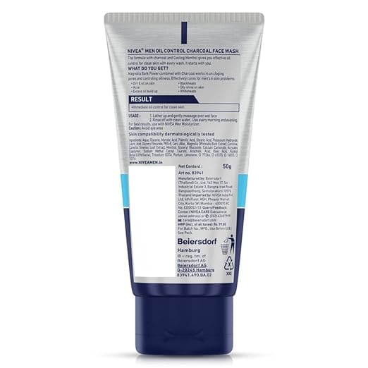 NIVEA MEN Oil Control Face Wash 50 g