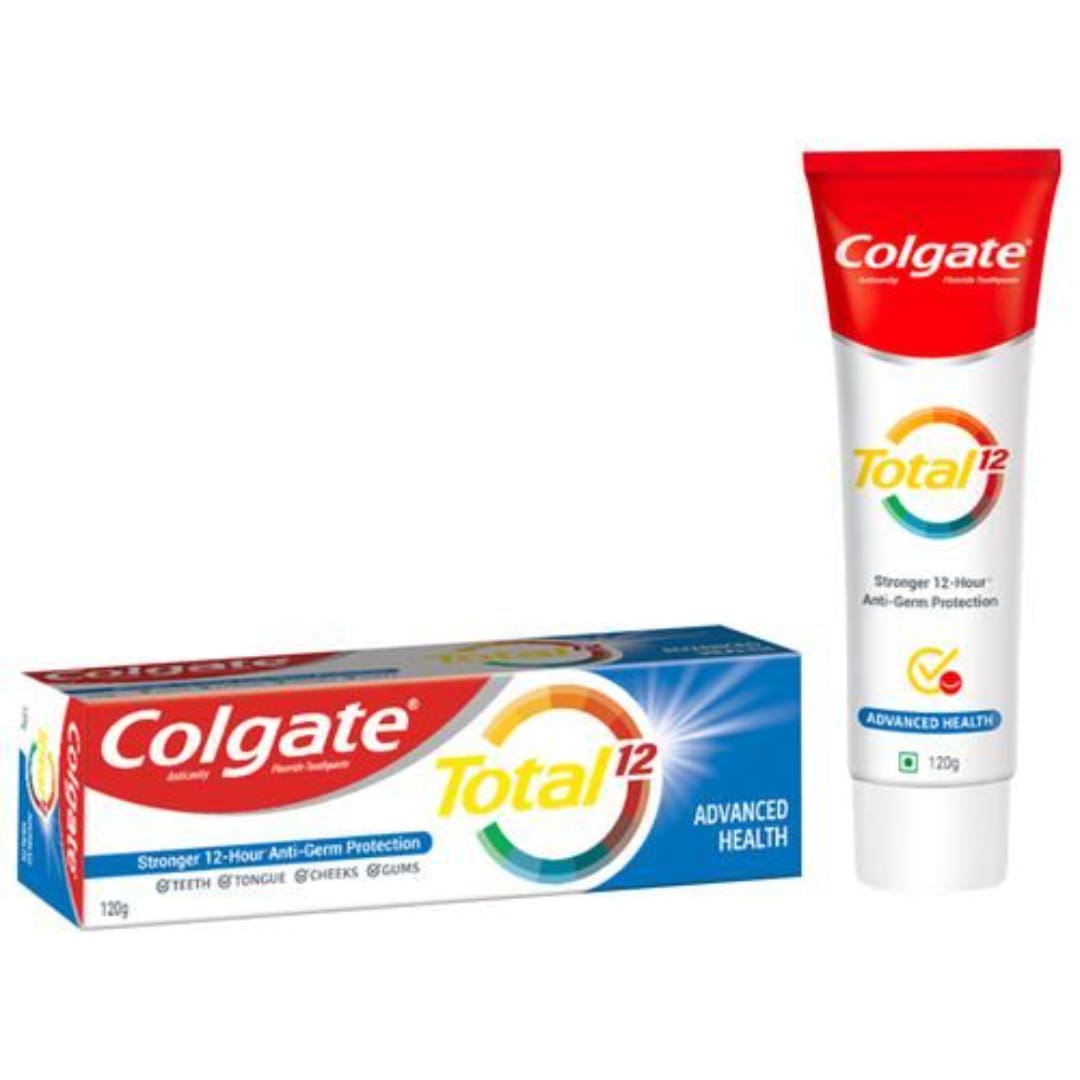 Colgate Whole Mouth Health, Antibacterial Toothpaste, 120 g