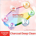 Colgate Toothpaste - Total, Charcoal, Anticavity, 150 g