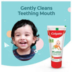 Colgate Kids Toothpaste - 0-2 years, Natural Fruit Flavor, Fluoride Free, 0% Artificial, 40 g 