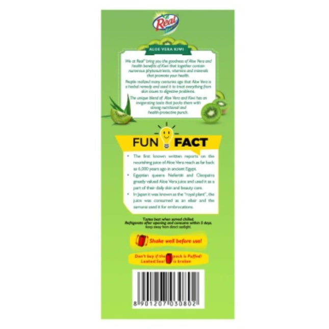 DABUR Real Aloe Kiwi Pouch, 1 L