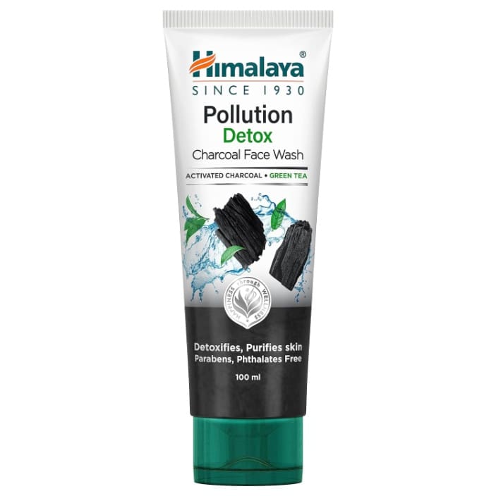 Himalaya Pollution Detox Charcoal Face Wash, 100ml