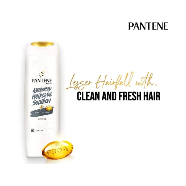 Pantene Advanced Hair Care Solution Lively Clean Shampoo, 200ml