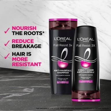 L'Oreal Paris Anti-Hair Fall Conditioner, Fall Resist 3X, 71 ML