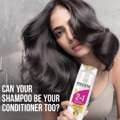 Pantene 2 in 1 Hairfall Control Shampoo + Conditioner, 340 ml