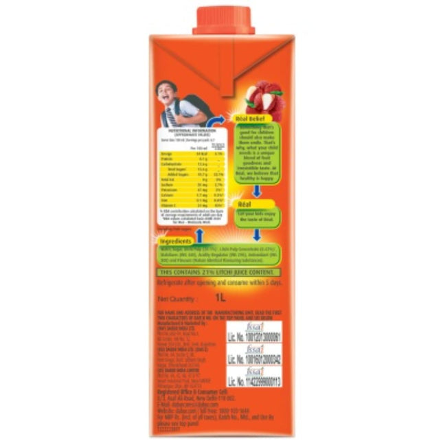 Real Litchi Fruit Juice -1L