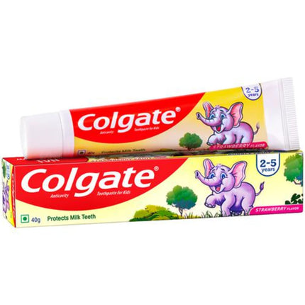 Colgate Kids Toothpaste - 2-5 Years, Strawberry Flavour, 30 g