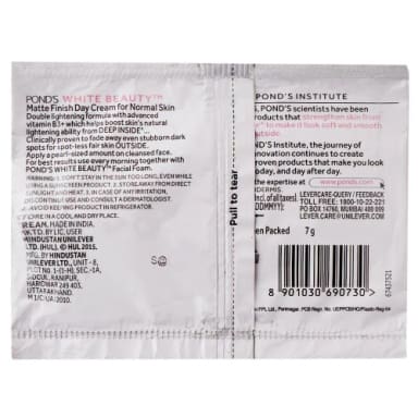 Pond's White Beauty Spot-less Fairness Day Cream 7 g