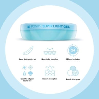 Pond's Super Light Gel Oil, 20 ml