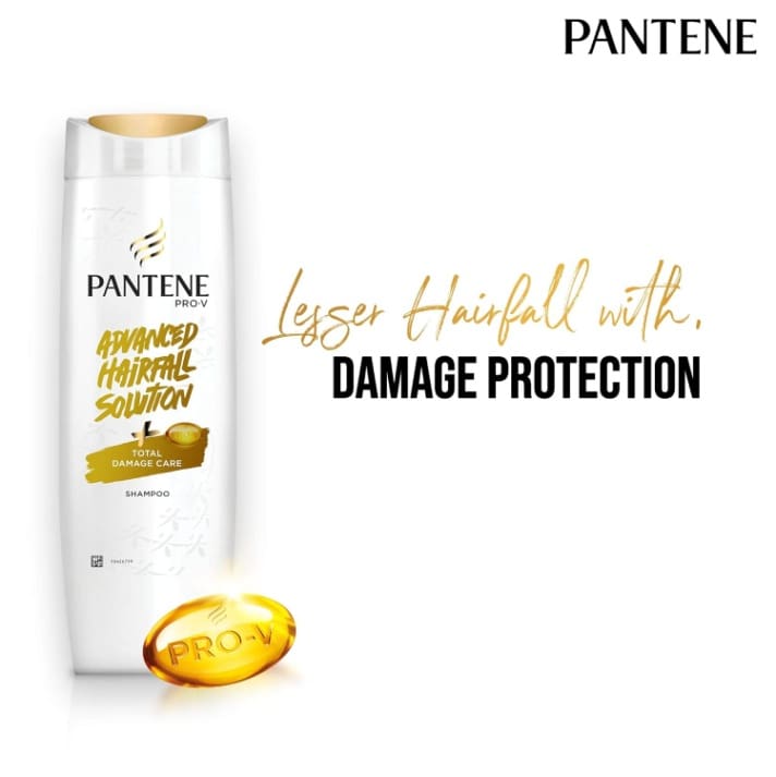 Pantene Advanced Hairfall Solution, Total Damage Care Shampoo, 340ml
