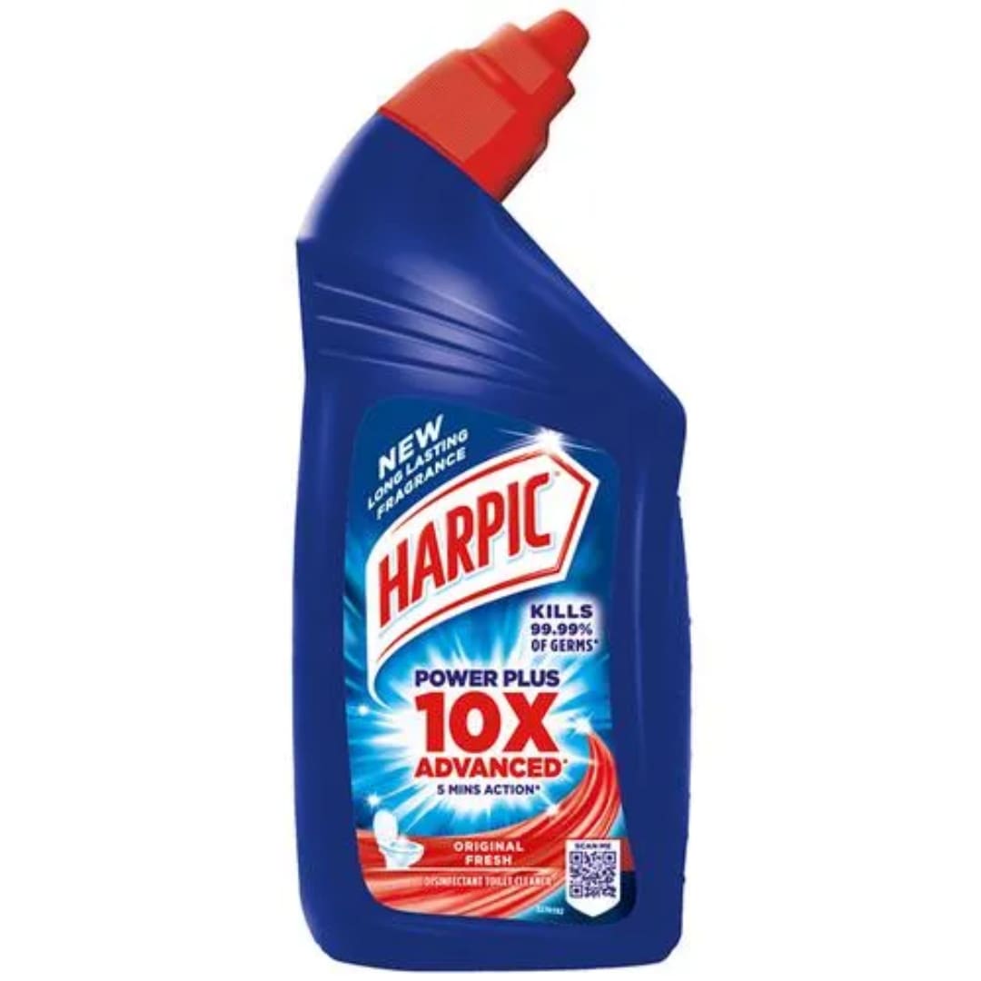 Harpic Disinfectant Toilet Cleaner Liquid, Original Fresh, 500 ml