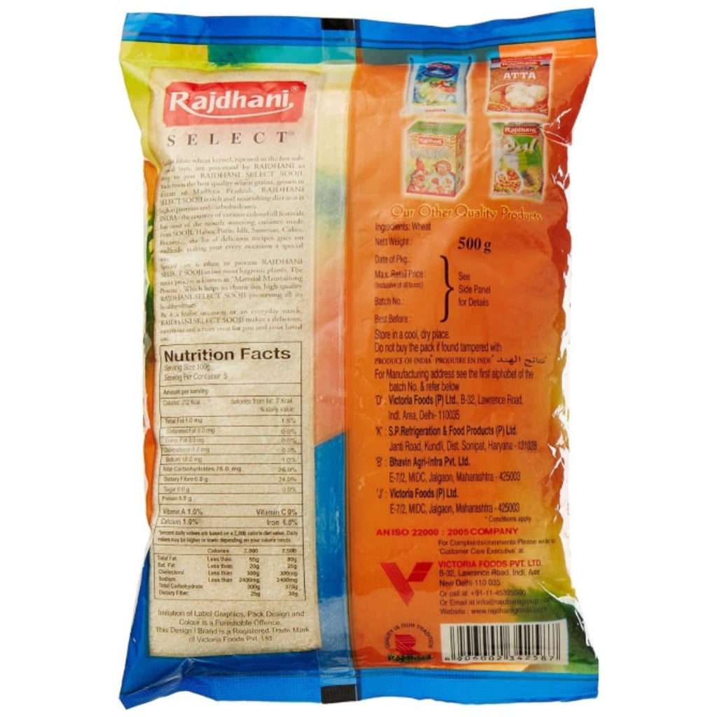 Rajdhani Sooji, 500g