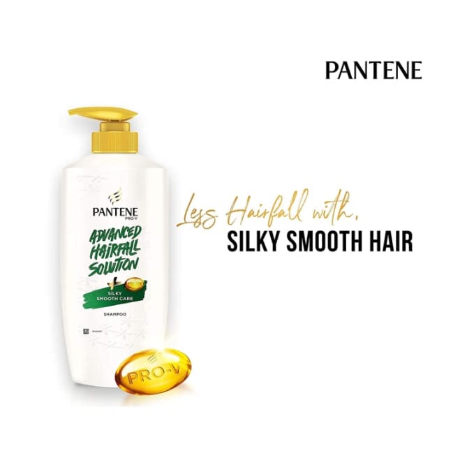 Pantene Advanced Hairfall Solution, Silky Smooth Shampoo, 650ml