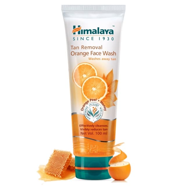 Himalaya Tan Removal Orange Face Wash, 50ml