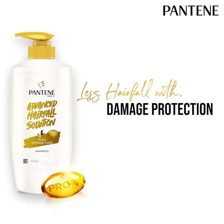 Pantene Advanced Hairfall Solution, Total Damage Care Shampoo, 650ml