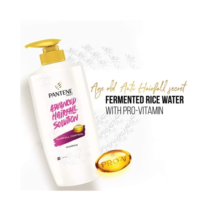 Pantene Advanced Hairfall Solution, Hairfall Control Shampoo, 650ml