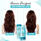 L'Oreal Paris Purifying and Hydrating Shampoo, For Oily Roots & Dry Ends, Extraordinary Clay, 180ml