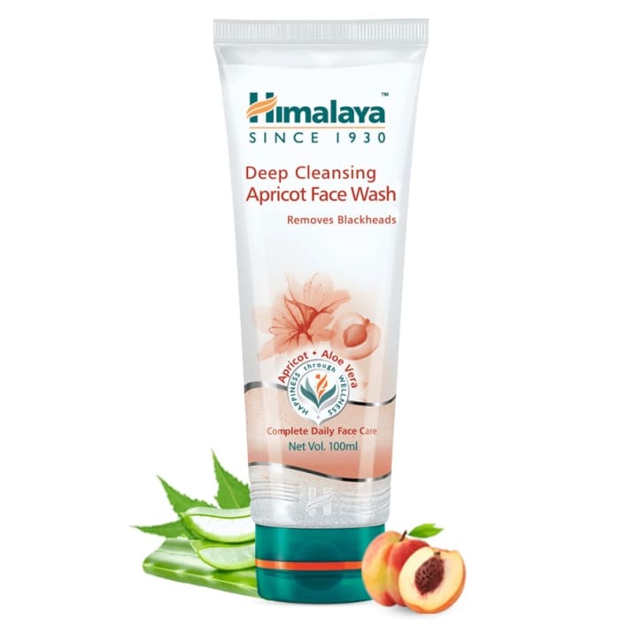 Himalaya Herbal Deep Cleansing Apricot Face Wash, 50ml