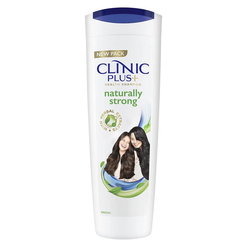 Clinic Plus Naturally Strong Health Shampoo with Herbal Extracts, 355ml