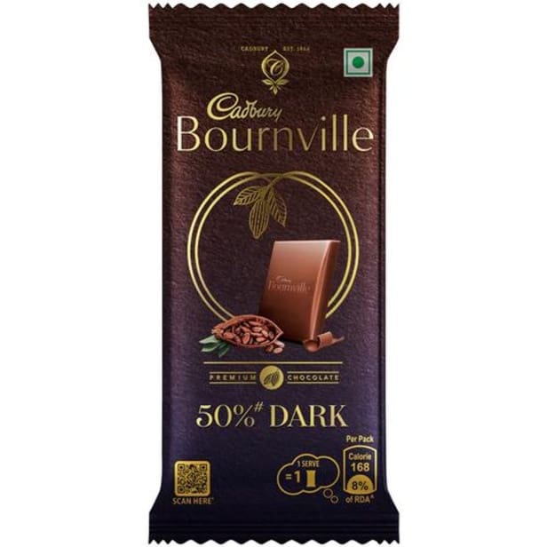 Cadbury Bournville Rich Cocoa Dark Chocolate Bar, 31 gm