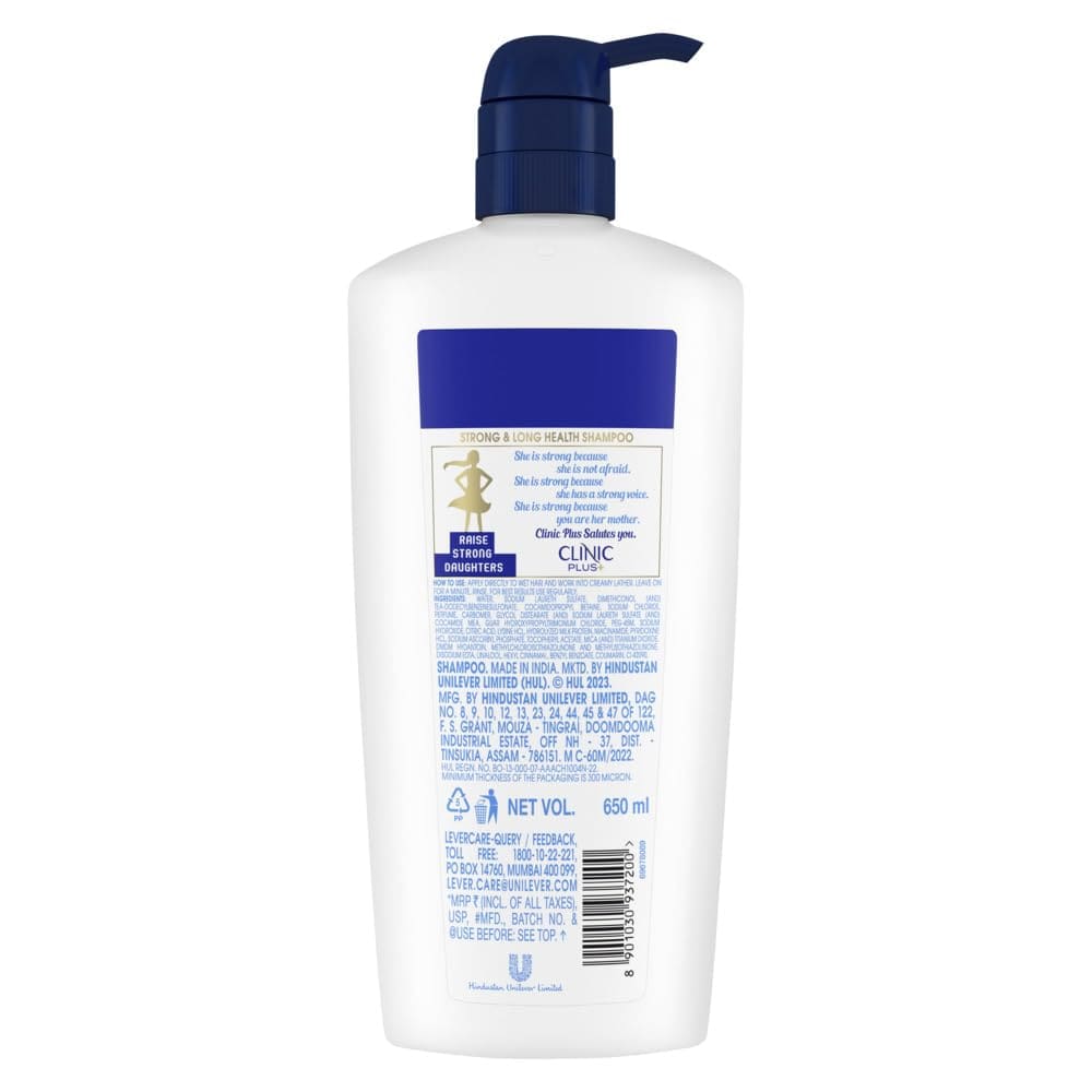 Clinic Plus Strong & Long Shampoo, 650ml