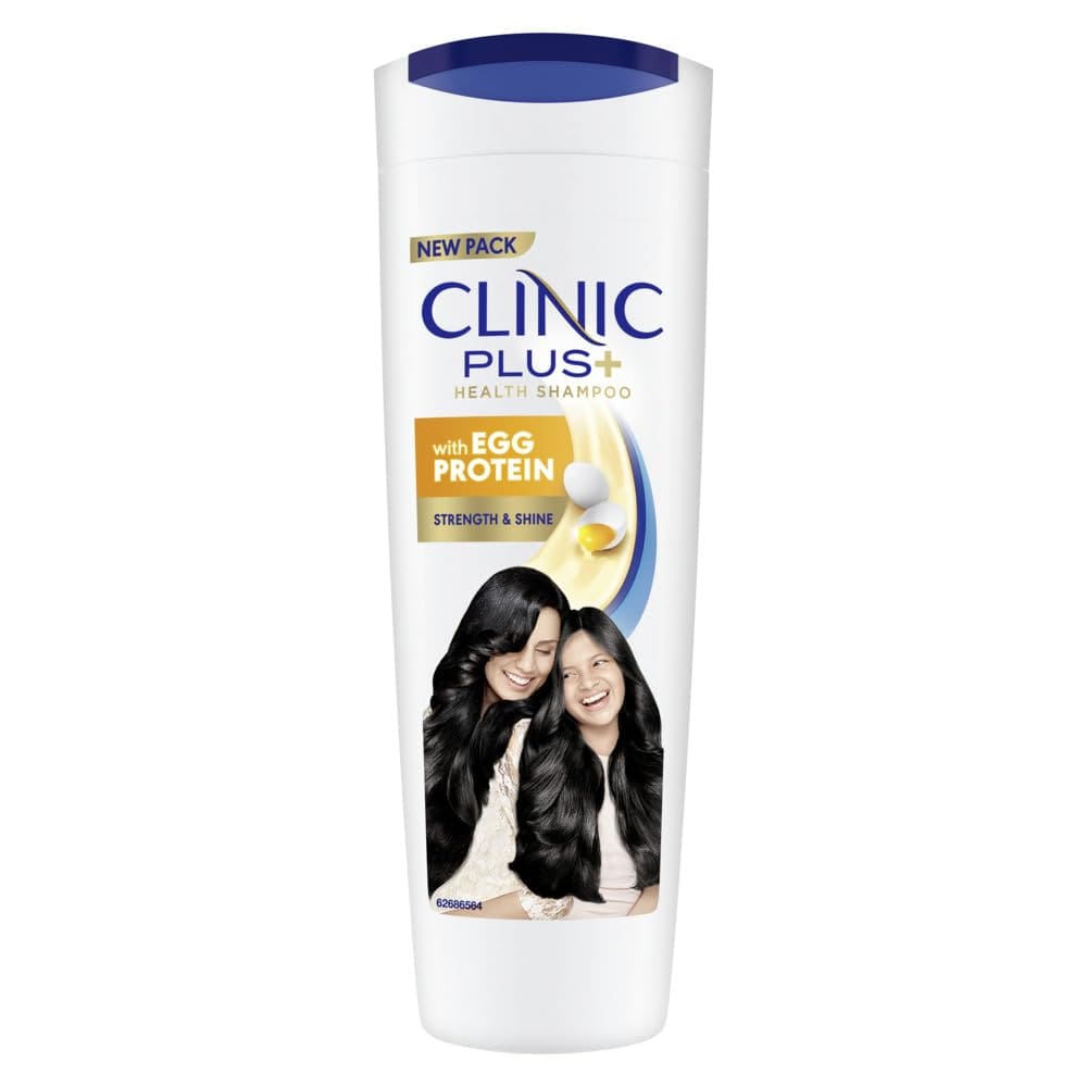 Clinic Plus Strength & Shine Shampoo with Egg Protein, 355 ml