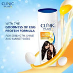 Clinic Plus Strength & Shine Shampoo with Egg Protein, 355 ml