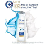 Dove Anti Dandruff Shampoo, 340ml
