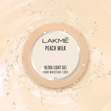 LAKMÉ Peach Milk, Ultra Light Gel Moisturizer, 50g