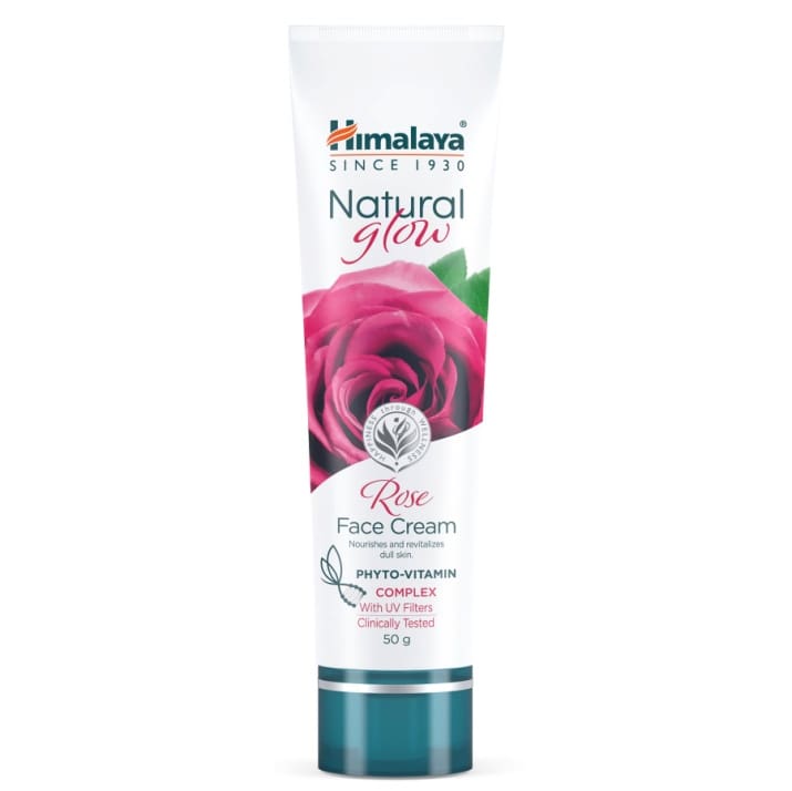 Himalaya Natural Glow Rose Face Cream, 50g