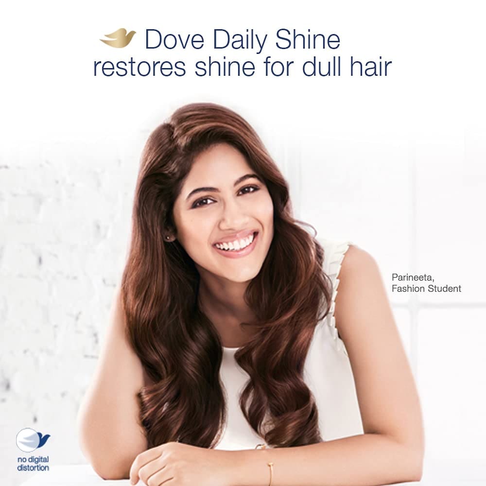 Dove Daily Shine Shampoo, 650ml