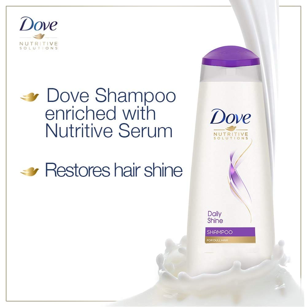 Dove Daily Shine Shampoo, 650ml
