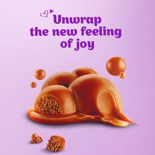 Cadbury Dairy Milk Silk Bubbly Chocolate Bar, 50gm