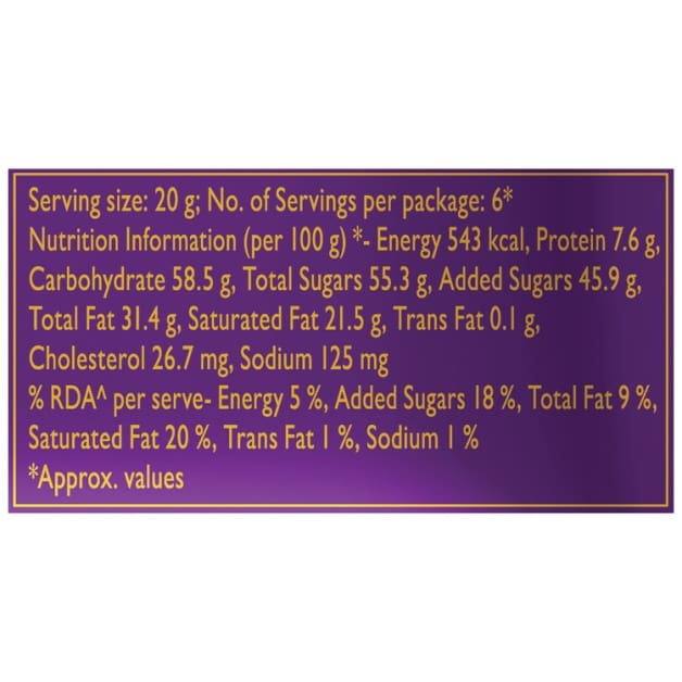 Cadbury Dairy Milk Silk Bubbly Chocolate Bar, 120gm