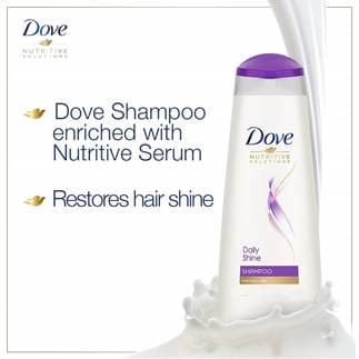 Dove Daily Shine Shampoo, 180ml