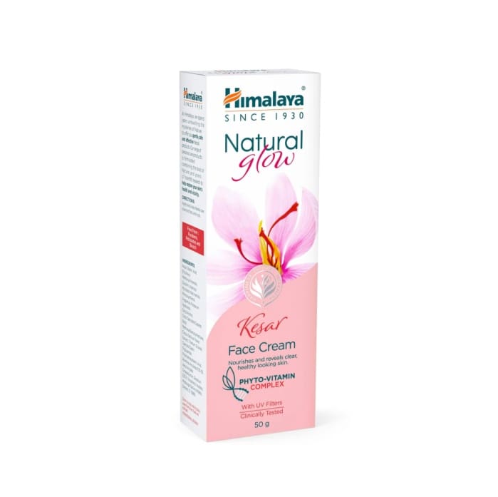 Himalaya Natural Glow Face Cream with Kesar (Combo 1+1), 50g