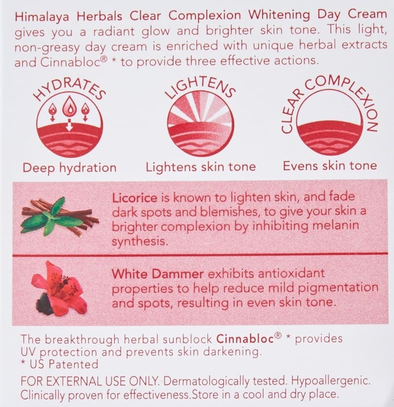 Himalaya Clear Complexion Brightening Day Cream, 50gm